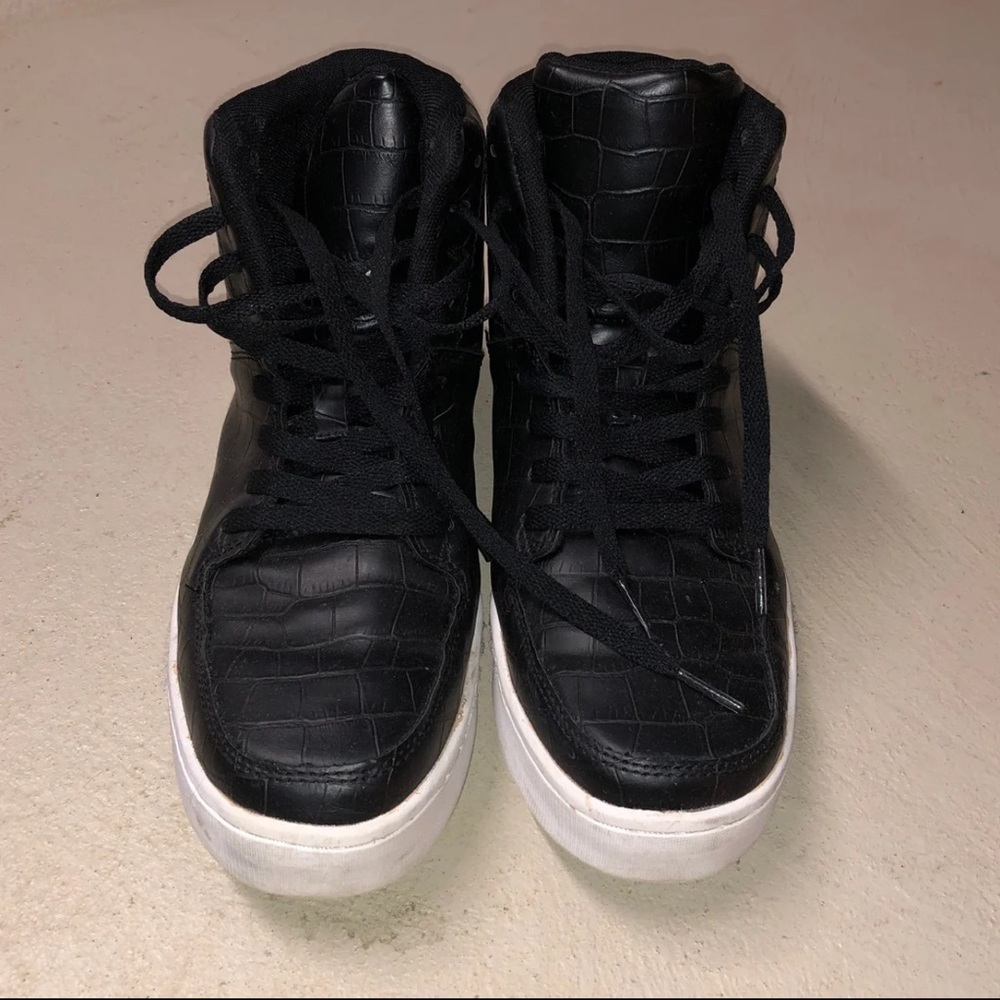 H&M Black High Top Shoes